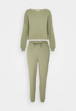 Anna Field Basic Lounge Set - Pijama - Khaki, Mujer -Anna Field Moda 00832789b9694a42b67ba12aa4e3fb6e