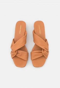 Anna Field LEATHER - Zuecos - Cognac, Mujer 13 Anna Field LEATHER - Zuecos - Cognac, Mujer -Anna Field Moda 00b5a26e8a3f4f2c93f7aba51c3c2d74