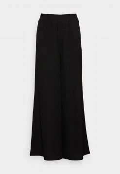 Anna Field TEXTURED LIGHTWEIGHT PALAZZO PANT - Pantalones - Black, Mujer -Anna Field Moda 01ce657e6b37471f9bfb51bbb71caa04