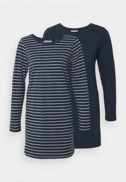 Anna Field 2 PACK - Camiseta De Pijama - Dark Grey, Mujer -Anna Field Moda 020b464cc3a84f8eb694610312f0bf15