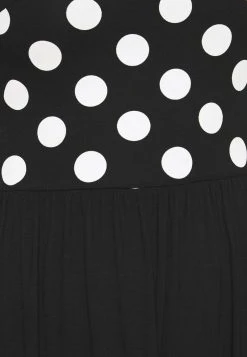 Anna Field BOAT NECK PRINT DRESS WITH SOLID SKIRT - Vestido Ligero - Black/white, Mujer 13 Anna Field BOAT NECK PRINT DRESS WITH SOLID SKIRT - Vestido Ligero - Black/white, Mujer -Anna Field Moda 025a4f903db74262b1e495214a19af49