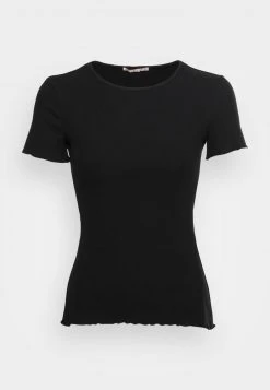 Anna Field Camiseta Básica - Black, Mujer -Anna Field Moda 02bcb19c176a4dfeb938f5af61fb9245