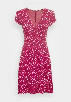 Anna Field Vestido Ligero - Dark Red/white, Mujer -Anna Field Moda 03957849de6243f98a85d7e6906645ff