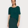 Anna Field Occasion Mini Bodycon Dress With Mesh Short Sleeves - Vestido De Cóctel - Dark Green, Mujer -Anna Field Moda 03e4b0914a044d67a81c1ab0bbdcac42