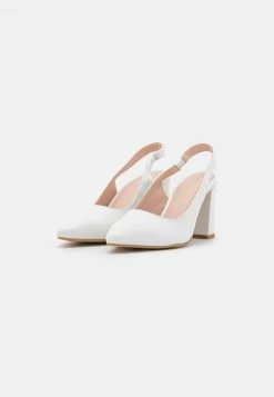 Anna Field LEATHER - Tacones - White, Mujer -Anna Field Moda 0445a04799c74f0787d10109db0fc2d7