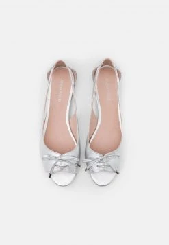 Anna Field LEATHER - Bailarinas Peeptoe - Silver, Mujer -Anna Field Moda 05437c98b4a541ac9b511feb93b0f09e