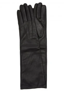 Anna Field LEATHER - Guantes - Black, Mujer