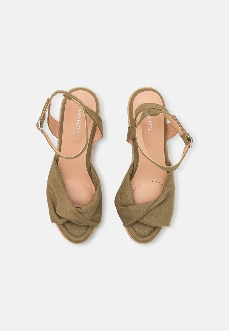 Anna Field COMFORT - Alpargatas - Khaki, Mujer 8 Anna Field COMFORT - Alpargatas - Khaki, Mujer - Imagen 6