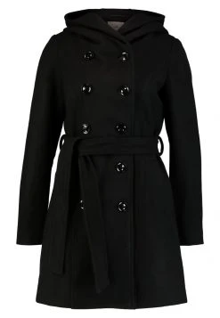Anna Field DOUBLE BREASTED COAT WITH HOOD - Abrigo Clásico - Black, Mujer 14 Anna Field DOUBLE BREASTED COAT WITH HOOD - Abrigo Clásico - Black, Mujer -Anna Field Moda 06044d4d88f243f1bb0d163d11355b0c