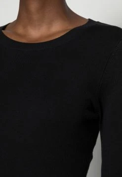 Anna Field 2 PACK JUMPER - Jersey De Punto - Black, Green/beige, Mujer -Anna Field Moda 064a3c9256654fb7b492450cda5f53e7