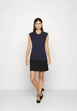 Anna Field Camiseta Básica - Dark Blue, Mujer -Anna Field Moda 06d89a5b80ca427e968d5e31ee644f74