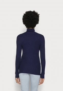 Anna Field TURTLE NECK - Jersey De Punto - Dark Blue, Mujer -Anna Field Moda 06e34addc25c4ea99589f40b2acb055f