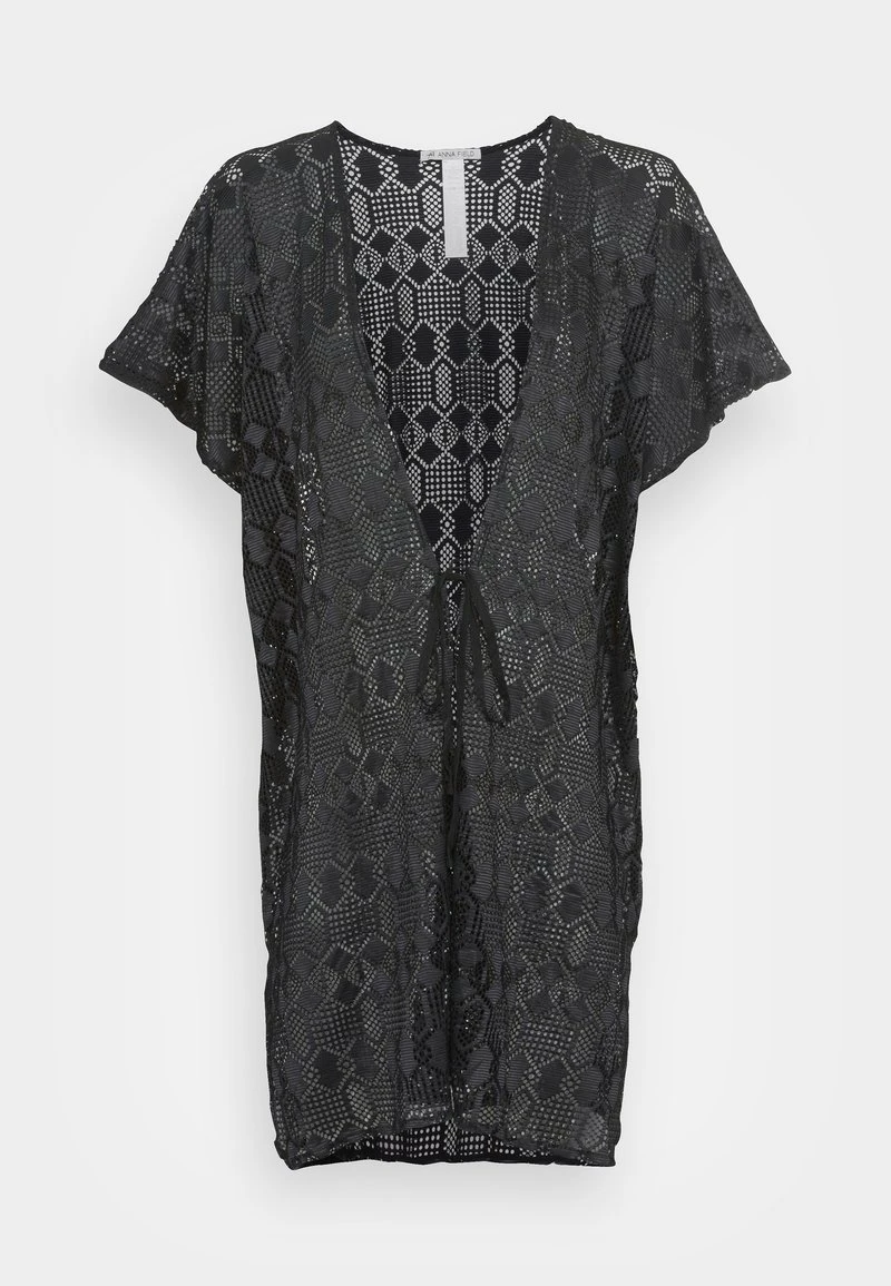 Anna Field Poncho - Black, Mujer 6 Anna Field Poncho - Black, Mujer - Imagen 4