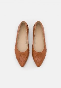 Anna Field LEATHER - Bailarinas - Cognac, Mujer -Anna Field Moda 096a1f5c93fb40a1aa6941ce88684055