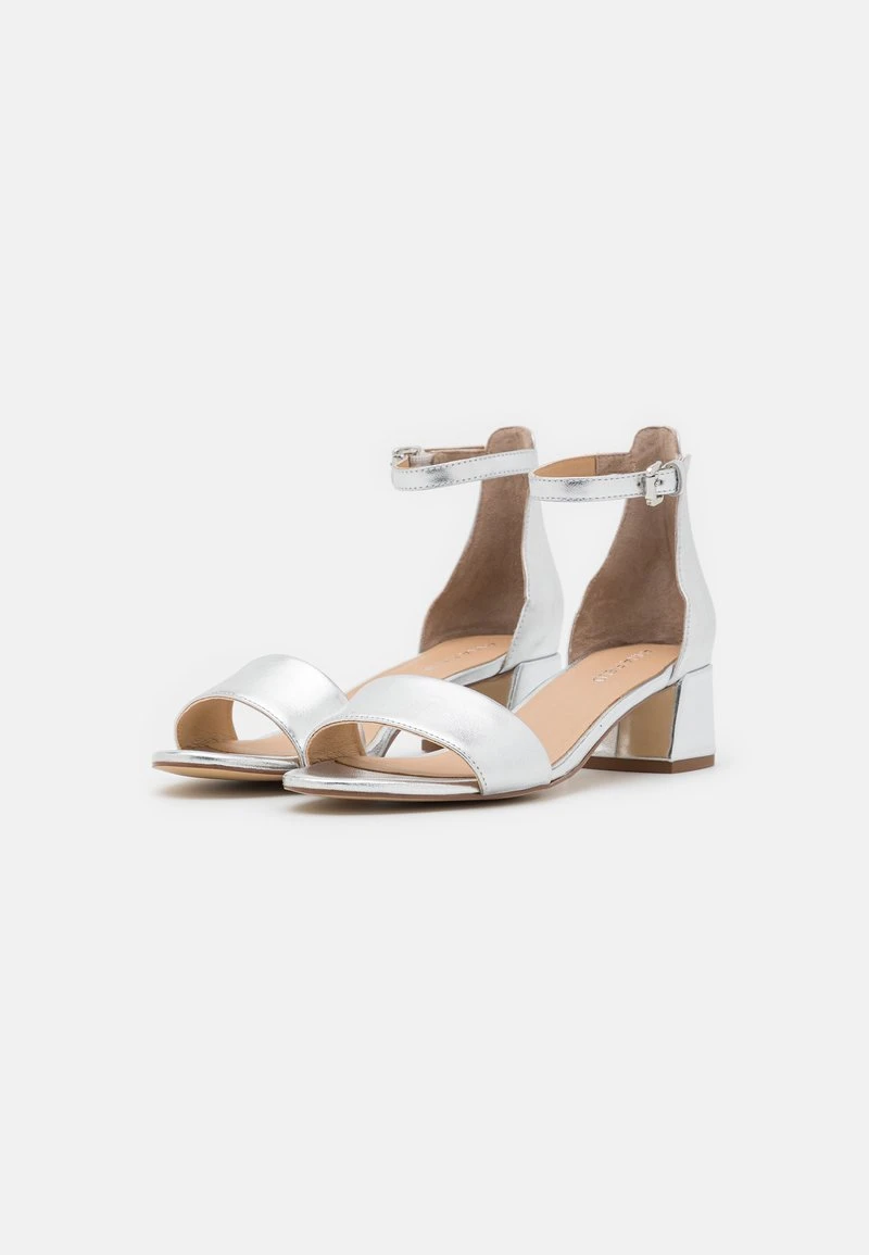 Anna Field LEATHER - Sandalias - Silver, Mujer 5 Anna Field LEATHER - Sandalias - Silver, Mujer - Imagen 3