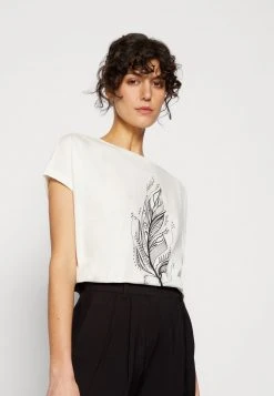 Anna Field Camiseta Estampada - White, Mujer -Anna Field Moda 09ebcaee01044b54bb6413578a9820ab