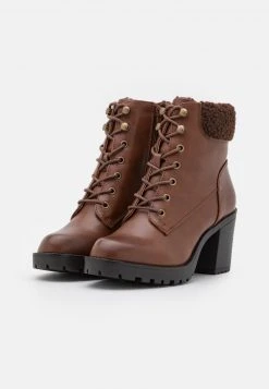 Anna Field Botines Con Plataforma - Cognac, Mujer -Anna Field Moda 0b7ad34ac3e046a6b9ae13b907018531