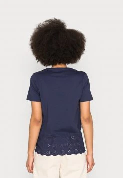 Anna Field Camiseta Básica - Dark Blue, Mujer -Anna Field Moda 0b7ad6654b77473687a4435376404473