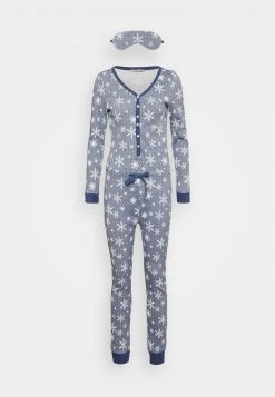 Anna Field XMAS ONESIE - Pijama - Blue, Mujer
