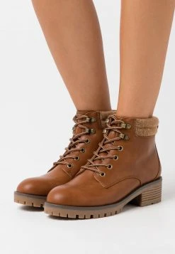 Anna Field WINTER BOOT - Botines Bajos - Cognac, Mujer