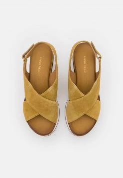 Anna Field LEATHER - Sandalias Con Plataforma - Brown, Mujer -Anna Field Moda 107500e2821641ee8d8d11221657ee4e