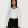 Anna Field BOATNECK JUMPER - Jersey De Punto - White, Mujer -Anna Field Moda 10784c422b704d41a281ea2efb291525