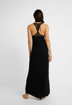 Anna Field ANNA LONG VISCOSE DRESS - Camisón - Black, Mujer -Anna Field Moda 10e5b321d6434ffdbbb5d172b7ad7489