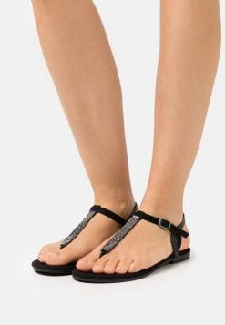 Anna Field Sandalias De Dedo - Black, Mujer