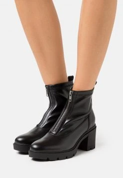 Anna Field Botines Con Plataforma - Black, Mujer