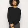 Anna Field BASIC CLEAN CREW NECK SWEATSHIRT - Sudadera - Black, Mujer 2 Anna Field BASIC CLEAN CREW NECK SWEATSHIRT - Sudadera - Black, Mujer -Anna Field Moda 123aa54c262440c7b31f789147f33833