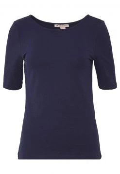 Anna Field Camiseta Básica - Maritime Blue, Mujer -Anna Field Moda 131e91dc01d74d24941af4d82d1de503