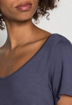 Anna Field Camiseta Básica - Blue, Mujer -Anna Field Moda 13d1ab3fb7b14e25a9afe6ecf649b198