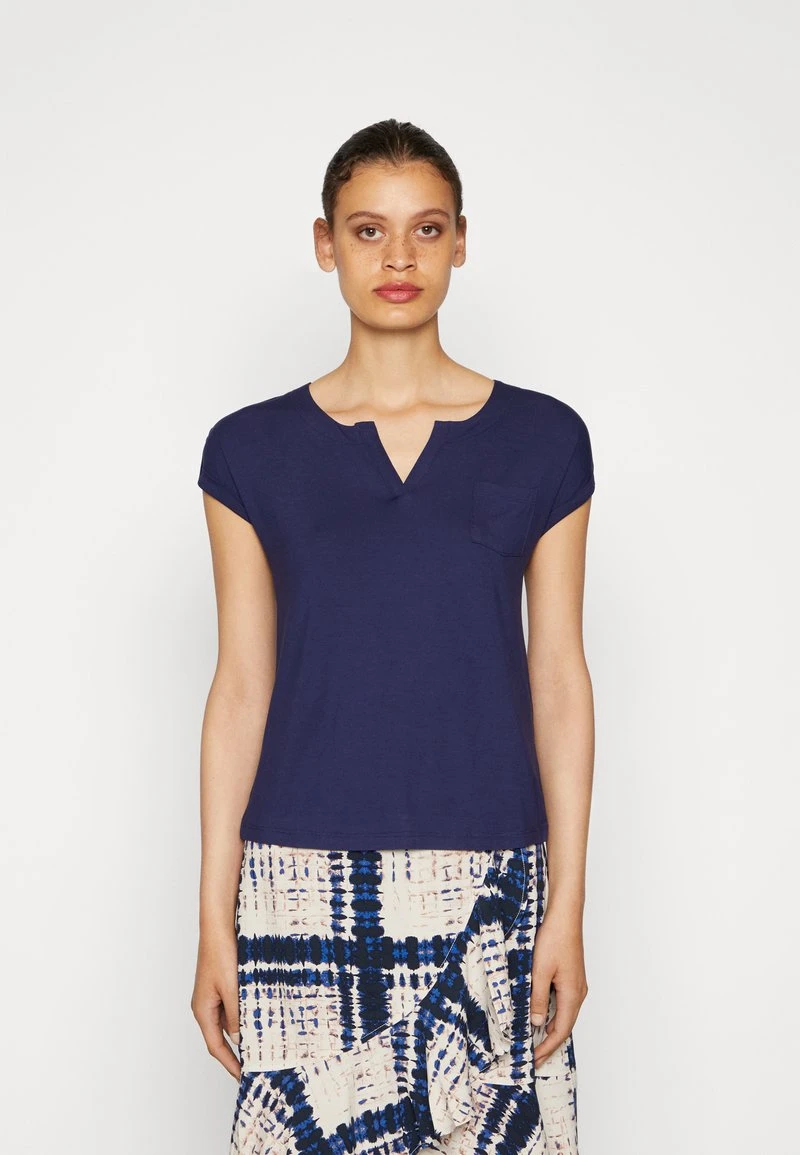 Anna Field Camiseta Básica - Dark Blue, Mujer 3 Anna Field Camiseta Básica - Dark Blue, Mujer