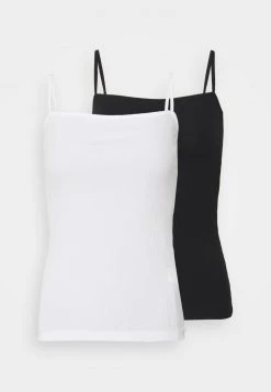 Anna Field 2 PACK - Top - Black/white, Mujer