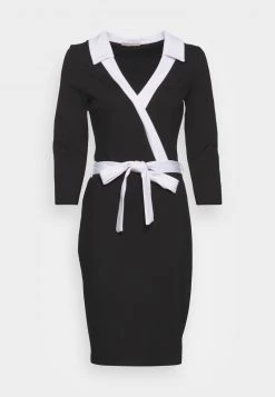 Anna Field Vestido Ligero - Black/white, Mujer -Anna Field Moda 13f7a382435b4e55bb1a3d91e6e3ad17