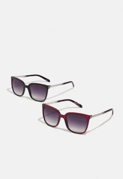 Anna Field 2 PACK - Gafas De Sol - Black/red, Mujer
