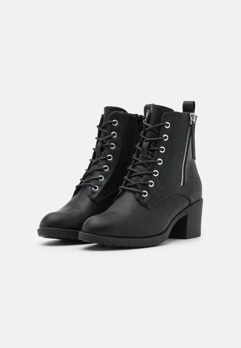 Anna Field Botines Con Cordones - Black, Mujer 5 Anna Field Botines Con Cordones - Black, Mujer - Imagen 3