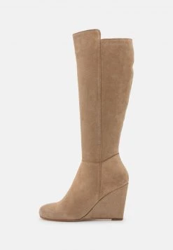 Anna Field LEATHER - Botas De Cuña - Beige, Mujer -Anna Field Moda 15dfca414f3348cf9f0062b0d0272f10