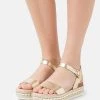 Anna Field Sandalias Con Plataforma - Gold, Mujer -Anna Field Moda 1610648e79e54530a36b612789919a21
