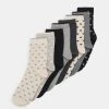 Anna Field HEART ANKLE 8 PACK - Calcetines - Black/grey, Mujer -Anna Field Moda 168705eb05194875a2a9231e92363d31