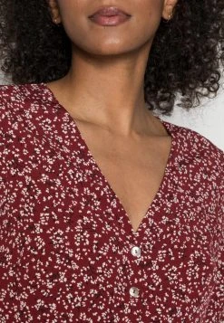 Anna Field WOVEN BUTTON THROUGH EVE DRESS - Vestido Informal - Red White, Mujer -Anna Field Moda 1727d1ba0de54edcb31534b96d16dc65