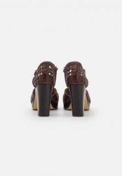 Anna Field LEATHER - Sandalias De Tacón - Brown, Mujer -Anna Field Moda 1775986eb583473bbfa4fb64de74c29c