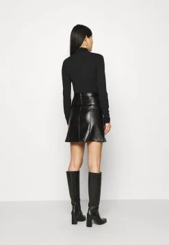 Anna Field PU Leather Mini Skirt - Minifalda - Black, Mujer -Anna Field Moda 18f16311cc564843ba527c621070d604
