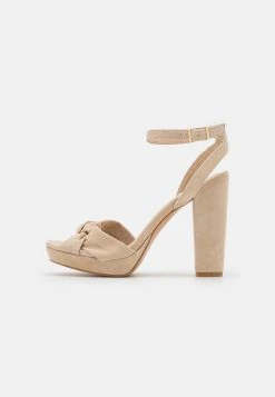 Anna Field LEATHER - Sandalias De Tacón - Beige, Mujer -Anna Field Moda 1b3065a689d24da3b6ad59bf372cedb7