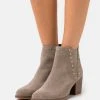 Anna Field LEATHER - Botines Bajos - Taupe, Mujer -Anna Field Moda 1b320f7db72948a481f9b84baccb5818