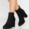 Anna Field Botines Bajos - Black, Mujer