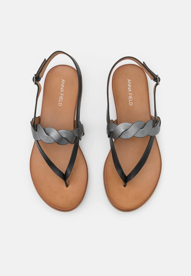 Anna Field LEATHER - Sandalias De Dedo - Black, Mujer 8 Anna Field LEATHER - Sandalias De Dedo - Black, Mujer - Imagen 6