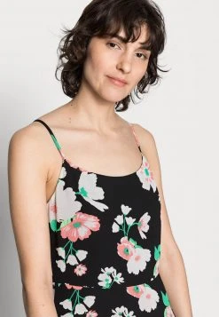 Anna Field STRAPPA FIT AND FLARE - Vestido Informal - Black/pink, Mujer -Anna Field Moda 1ce11fd46d3d48a9b52f12f44ecec7d8