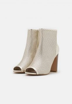 Anna Field LEATHER - Botines De Tacón - Gold, Mujer -Anna Field Moda 1d211bda323a4bb3b76c29fe9dad696e