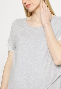 Anna Field MATERNITY LEGGING SET - Pijama - Grey/black, Mujer -Anna Field Moda 1d3ac2f1c2cc4b9fb6dded67450cce85